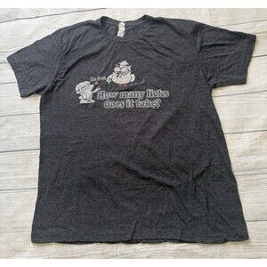 TOOTSIE POP Mr. Owl HOW MANY LICKS T Shirt Size Medium? See Dimensions 2010